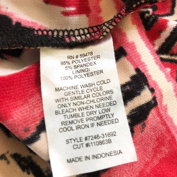 Carole Little Aztec/Tribal print Dress Size: 6 and 8 - Picture 9 of 9